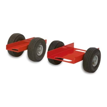 Raymond Products Heavy Duty Caddy Extra Wide 12-1/4" x 20", Pneumatic Wheels 470